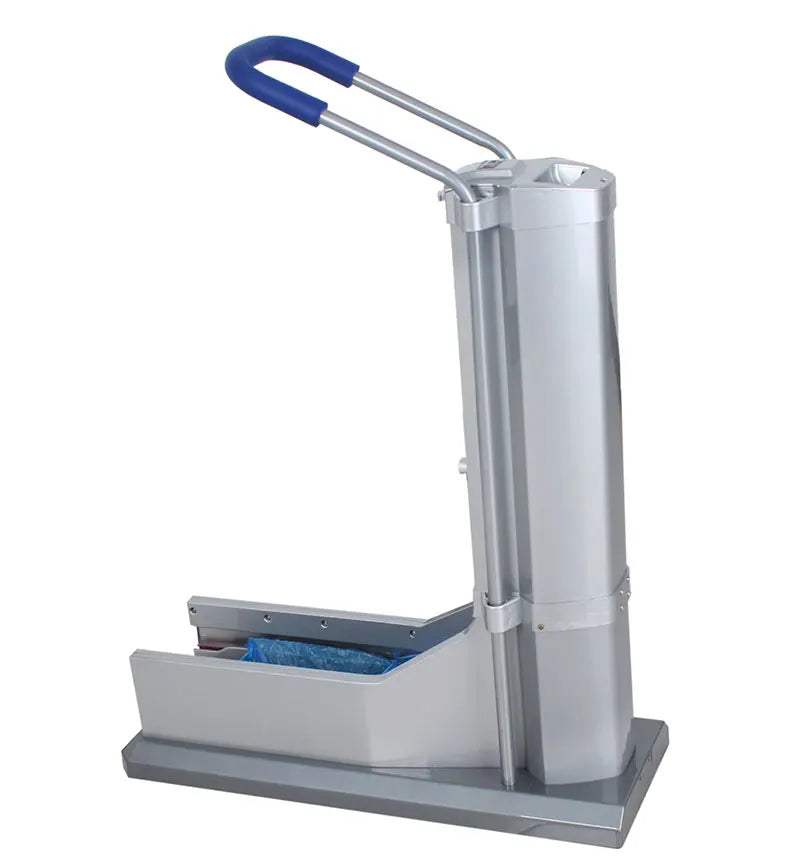 Plastic Automatic Shoe Covers Dispenser With Handle Household Hotel Foot Cover Dispenser