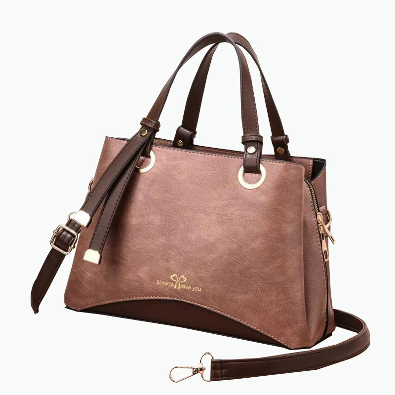 2023 New Ladies Leather PU Customised Logo Designer Handbags Famous Brands Casual Tote Handbags for Women
