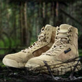Men's  Outdoor Motorcycle Tactical Boots Outdoor Jungle High Ankle Camping