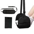 Portable Adjustable Footrest Hammock for Airplane Travel Long Flight Bus Train Office Travel Accessories for Leg Rest Foot Sling
