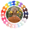 Wholesale Korean Version Sweet Versatile Candy-colored High-quality Hair Rope Kids Girls Boutique Hairbands Children's Bow Hair