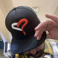 Hot Sale Low Moq 5 Panel Flat Brim Custom 3D Embroidery Cap 100% Acrylic Wool Snapback Embroidery Hat Custom logo Snap Back Cap