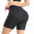 Women's Plus Size Butt Lifting Slim Shaper Panties Sexy Slim Boxer Pants Lace Trims Firm Control Nylon Breathable Butt Pads MegaBDM