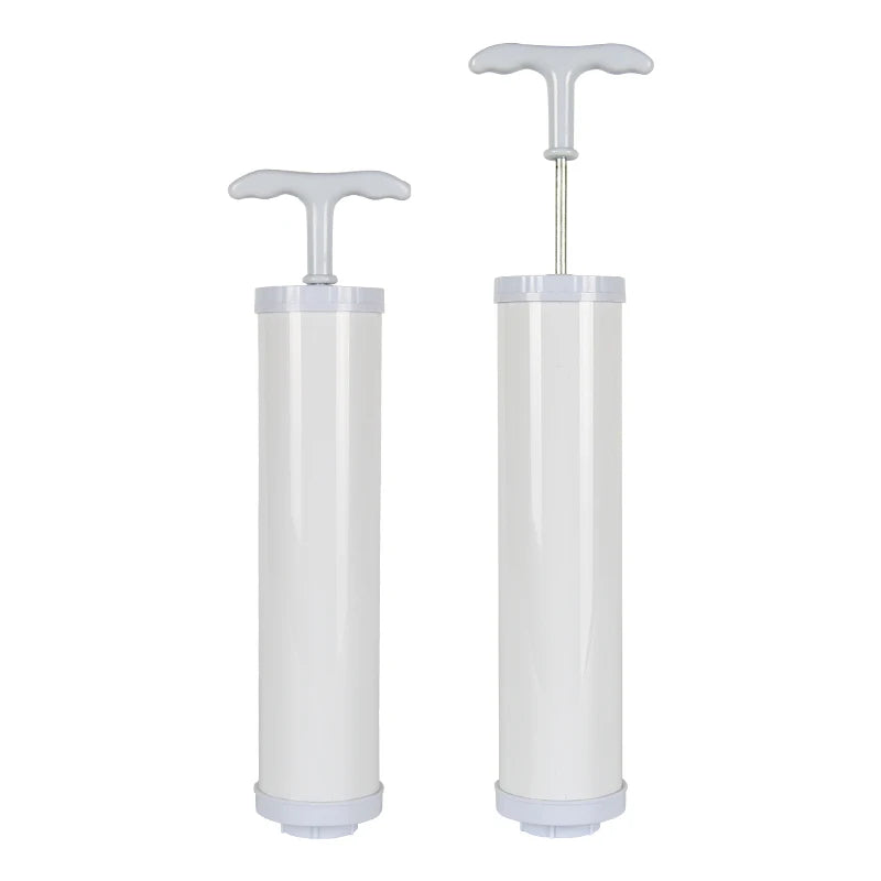 High Quality White Vacuum Pump for Space Saver Bag Hand Pump Travel Living Room Accessory