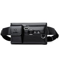 WEIXIER New Style Outdoor Multi-purposeLarge Capacity Waist Bags Shoulder Bags Crossbody BagsBelt Purse for Men