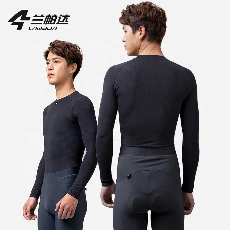 LAMEDA Custom Men Cycling Wear Sleeveless Base Layer Mesh Breathable Undershirt