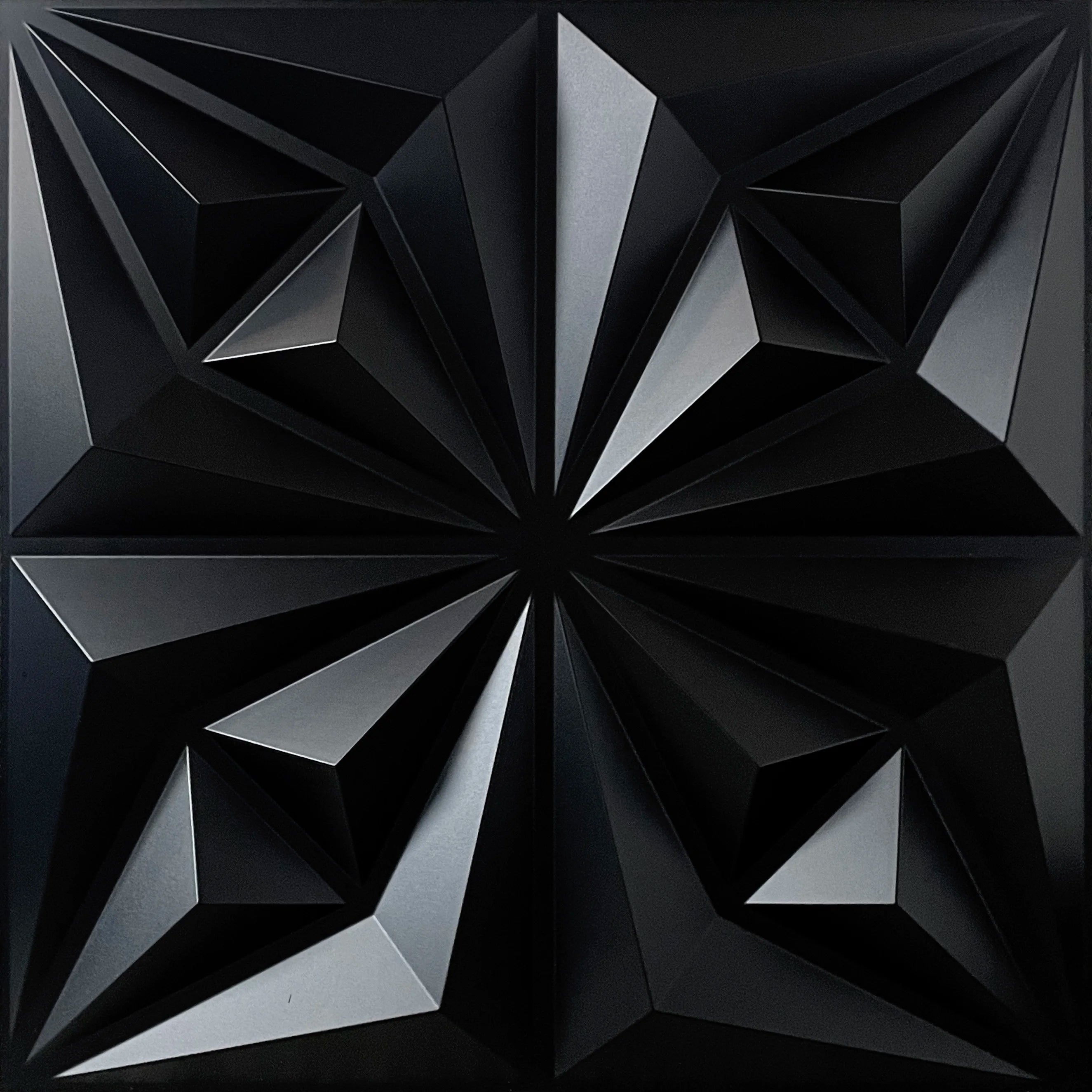 Customizable 3D PVC Wall Panels with Various Patterns for Indoor Waterproof Decoration