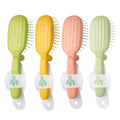 New Foldable Plastic Massage Comb with Air Cushion for Girls' Hair Beauty-Home Use