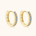 Factory Wholesale Moissanite Earrings for Women 925 Sterling Silver Huggie Hoop Excellent for Engagement