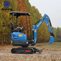 Hot Sale EPA Kubota Engine 1 Ton 1.5 Ton Mini Excavators Crawler Farm Overseas Location with Gearbox as Core Component