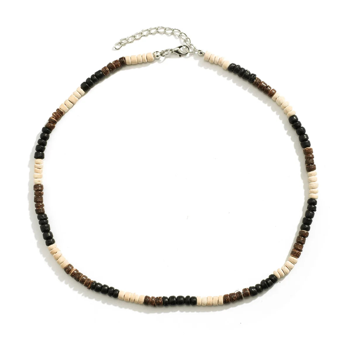 Wholesale New Bohemian Men Necklace Jewelry Handmade Wooden Beads Necklace Choker for Women Men