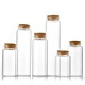 Wholesale 47mm Diameter 50ml 60ml 100ml 150ml Borosilicate Cork Stopper Glass Tube Bottle