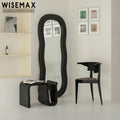 WISEMAX FURNITURE Modern Nordic Living Room Sofa Corner Coffee Table Fiber Glass Side Table for Home Hotel Room