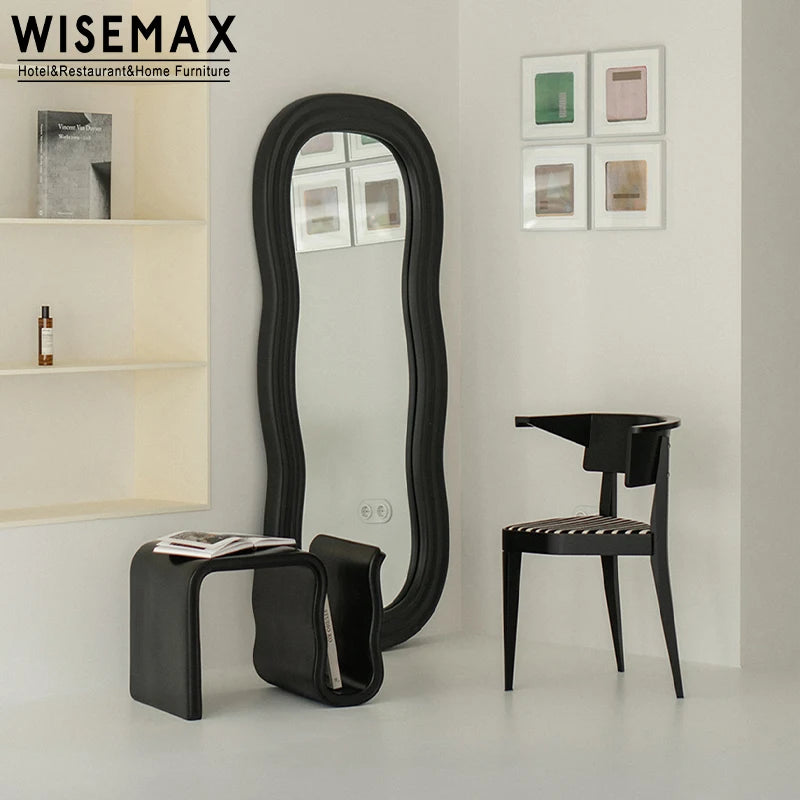 WISEMAX FURNITURE Modern Nordic Living Room Sofa Corner Coffee Table Fiber Glass Side Table for Home Hotel Room