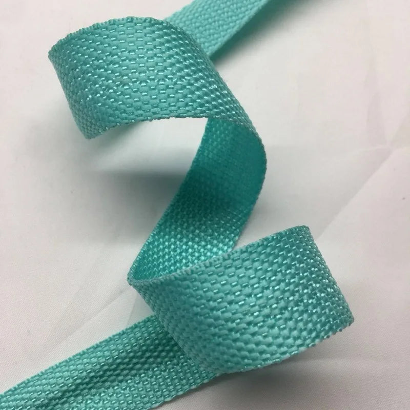 Wholesale 900D Black Color Plain Pattern Polypropylene PP Wrapping Tape Webbing Strapping Flat Strap for Bags