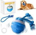 2025 Smart Pet Ball with Ropes Interactive Self Play Moving Dogs Balls Automatic Jumping Bouncing Dog Balls