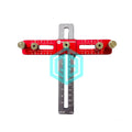 Adjustable Aluminum Drill Guide Jig Wood Working Tools DIY Cabinet Hardware Hole Locator for Drawer Door Handle Knobs Pulls OEM