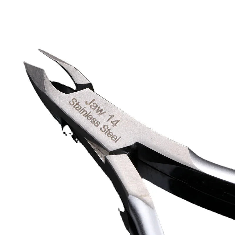 Factory Wholesale High Quality Customize Titanium Clipper Nail Cutter Scissors Professional Nail Cuticle Nippers for Nail Art