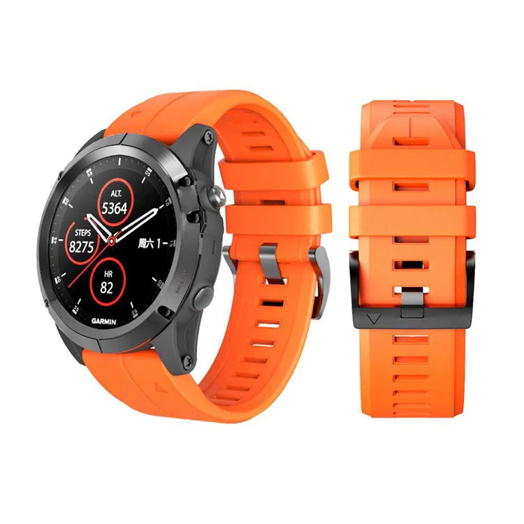 Custom Interchangeable Silicone Band for Garmin Fenix 5/5 Plus Forerunner 935 Instinct High Quality Strap
