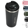 FX Factory New Double Wall Stainless Steel Digital Led Vacuum Smart Thermos Coffee Mug Cups with Temperature Display Led Lid