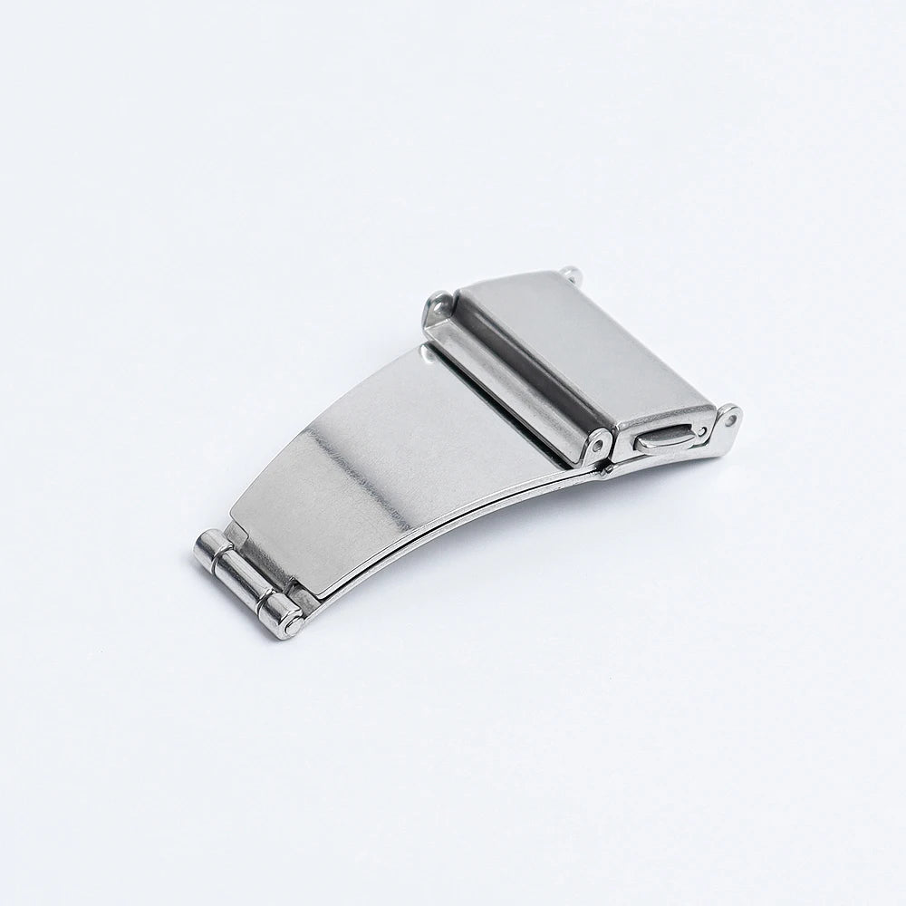Watch Strap Buckle Brushed Polished Stainless Steel High End Watch Buckle 18mm 20mm 22mm for Smart Watch