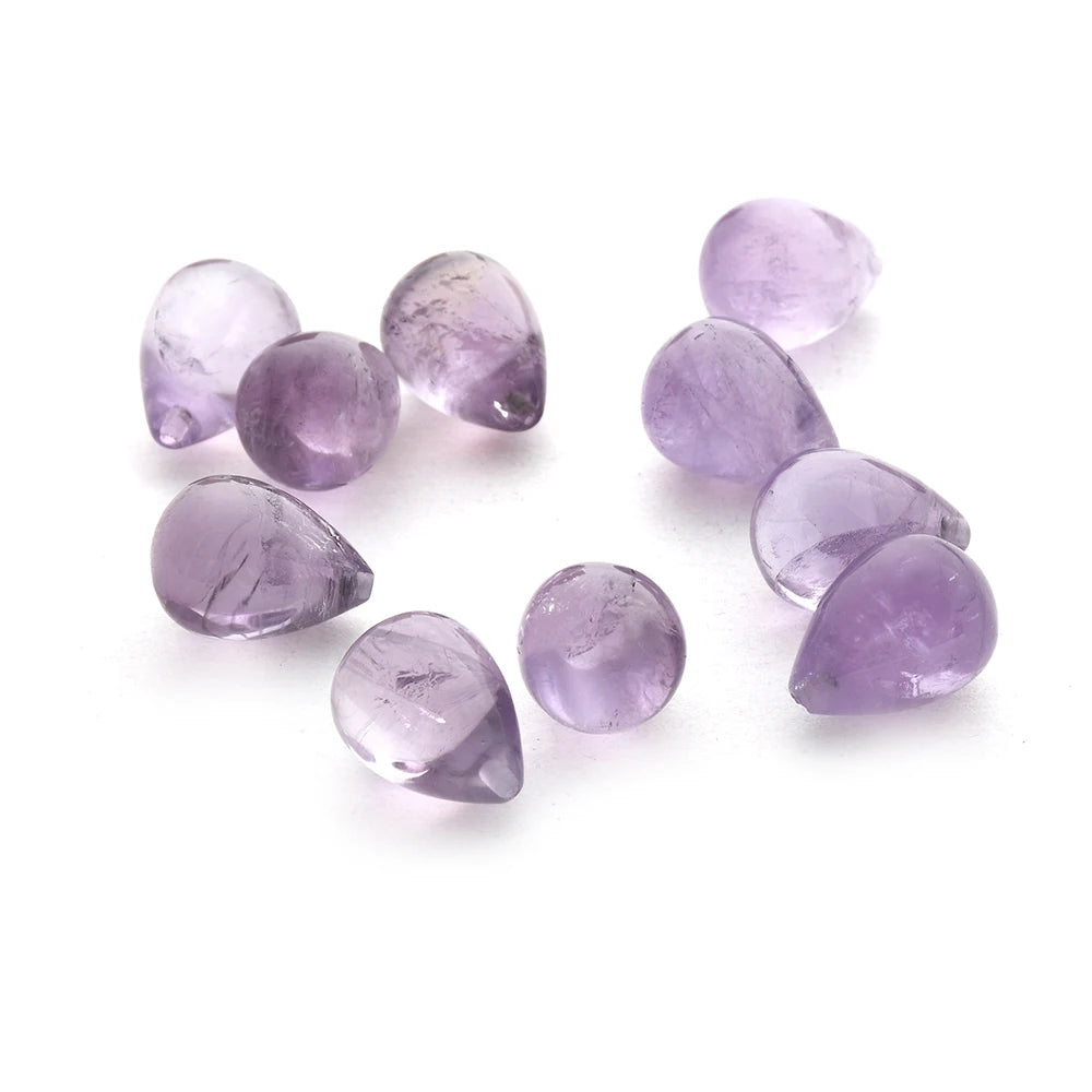 Nature Flowers Amethyst Loose Gemstones Amethyst Healing Properties