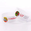 Printable Paper Qr Code Vip Wristband Single Use Access Arm Bands for Event
