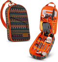 Camp Kitchen Cooking Utensil Set Travel Organizer Grill Accessories Portable Compact Gear for Backpacking BBQ Camping Hiking