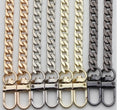 Embryo Flat  Single Buy Chain Women's Bag with  Iron Chain Ladies Bag Accessories with Messenger Strap Chain