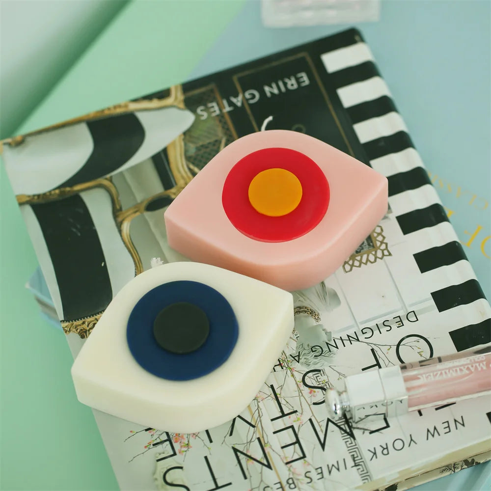 Nicole Handmade Wedding Birthday Christmas Home Decoration Eye Design Food Grade Eco-Friendly Dishwasher Safe Silicone Soap