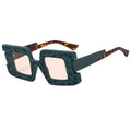 4395 New Personalized Large Square Sunglasses European and American Modern Fashionable Sunglasses 2024