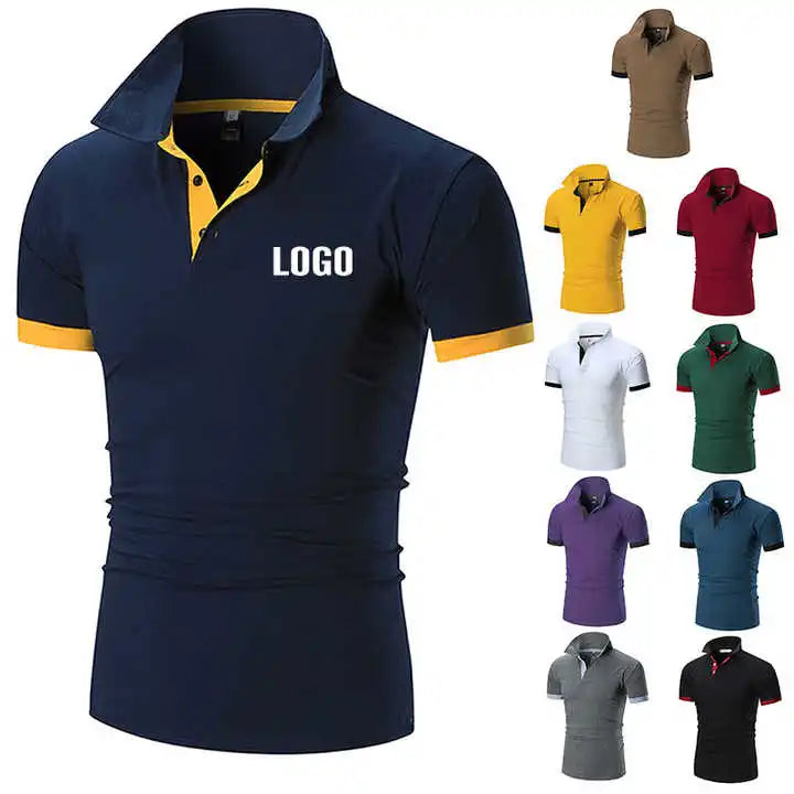 Wholesale Custom Logo Sports Cheap Plain Oversize Heavy Cotton Blank Polo Plain T Shirts for Men