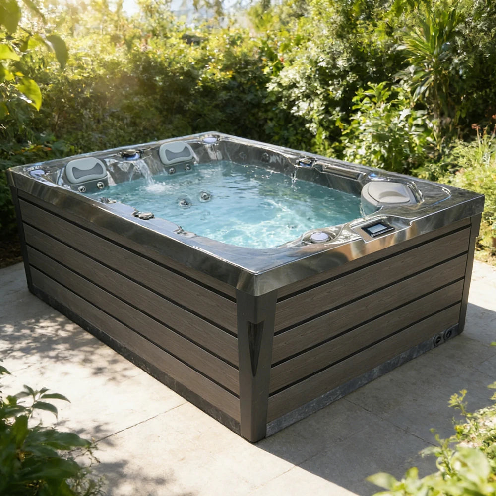 Factory Direct Sale 3 Person Hot Tub Outdoor Acrylic Pool Balboa Spa Tubs Air-Jets Massage Spa
