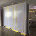 LUCKYGOODS Wedding Decorating Design PVC Material Backdrop for Big Day BJ210511-18