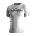 Short Sleeve Men's BJJ Rashguard with Silicone Strip 4 Way Stretch Quick Dry Snug Fit for Jiu -Jitsu MMA