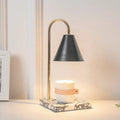 Typical High End Black Electric Scented Candle Warmer Lamp With Marble Effect Base for Sale