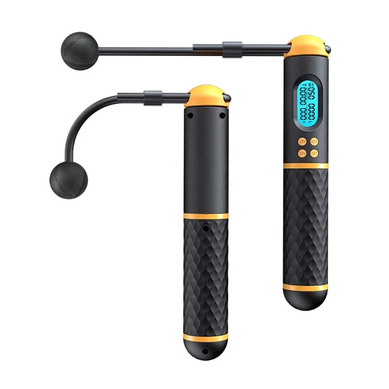 Jump Rope Weighted Steel Soft Handle Wireless Skipping Jump Rope Heavy Skipping Rope Weighted