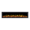 PANSEE Electric Fireplaces French-Operated Metal Insert for Household Use