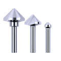 SONGQI High Speed Steel 90 Degrees Carbide Tools 1 or 3 Flutes Chamfering Milling Cutter