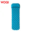 WOQI  Waterproof Sleeping Mat tpu Material No Inflation Portable Easy Folding 4 Seasons Outdoor Camping Pad with Pillow