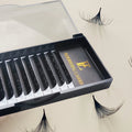 Lash Extension Supplies 0.03 0.05 0.07 mm Easy Fan Eyelash Extensions Custom Eyelash Packaging Easy Fanning Lashes