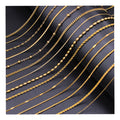 Wholesale Multi Style Non Tarnish 18k Gold Plated Stainless Steel Chain Necklace for Men and Women