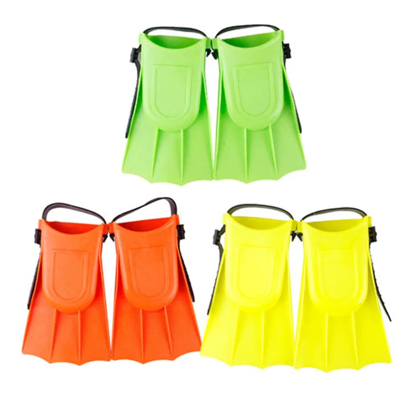 Professional Training Flippers Flexible Submersible Shoe S-XL Swimming Fins Silicone Snorkeling Diving Fins Submersible Foot