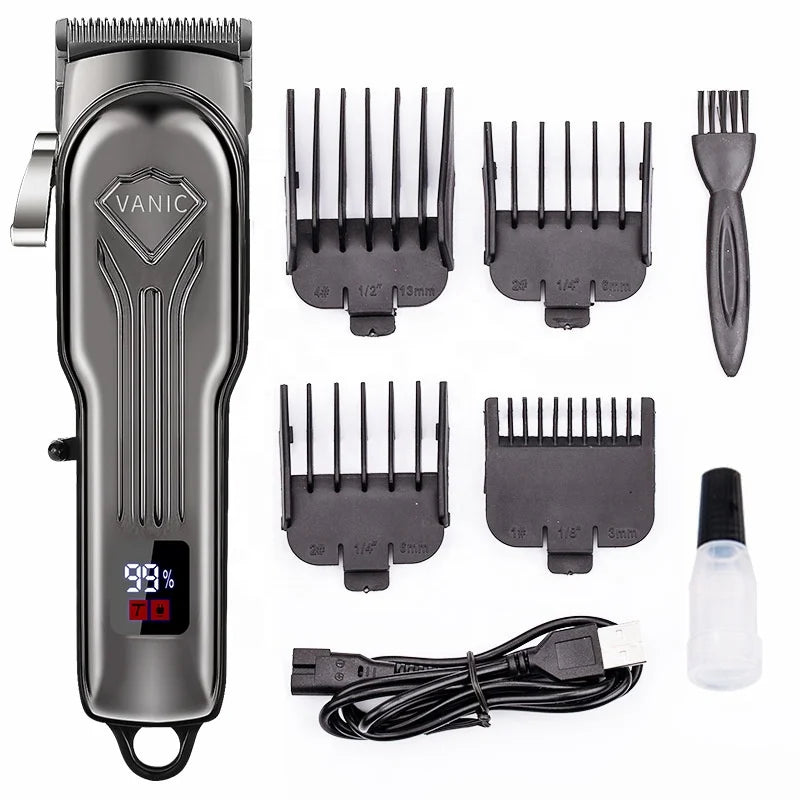USMILEPET Best Seller Professional Electric Pet Dog Clippers Kit Eco-Friendly Sustainable Hair Grooming Guard Comb Brush for