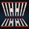 Hydroponic Grow System with Light Bar 5X5 Commercial Full Spectrum 800W IP65 Led Grow Light for Bloom and Garden