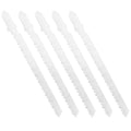 Set 5 T227D 8Tpi HSS Jig Saw Blades Curved Cutting for Industrial Use Nonferrous Aluminous Metals Glassfibre Reinforced Plastics
