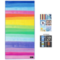 Customizable Lightweight Large Oversized Waffle Beach Towel Sand-Free Blanket with Custom Logo