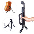 GS033 Yinyu DDP RTS Compact Portable Guitar Stand with Protective EVA Holder for Guitarists Travel Gig Storage