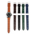 Factory Direct Selling Leather Watch Band 20mm Multi Colors Soft and Durable Watch Accessories
