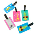 Factory Custom  Pvc Soft Rubber Silicone Luggage Tag Loop Plastic Loop Luggage Strap Baggage Tag With Custom Logo
